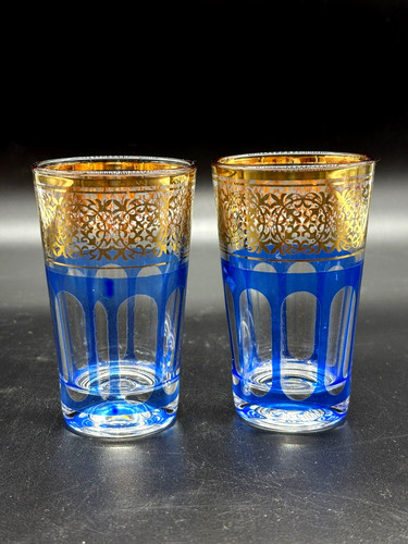Vintage französische blaue
