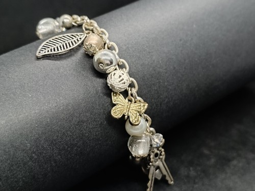 Antikes vintage charms armband - vintage,