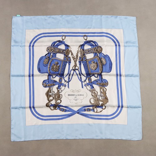 Hermès vintage schal brides - hermès,