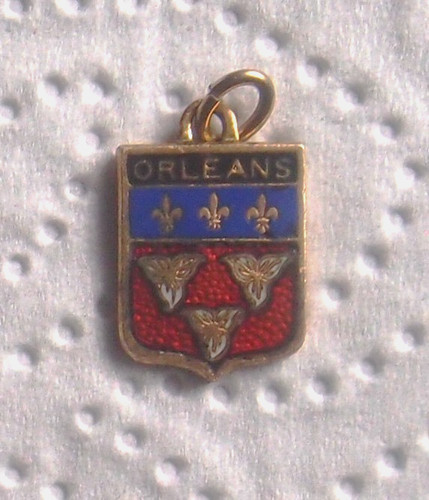 Messing bettelarmband wappen - messing,