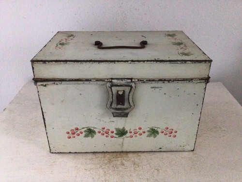 Alte blechdose blechkoffer - alte,